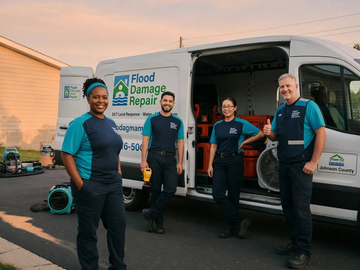 Water Damage Restoration company in Hudson, IL